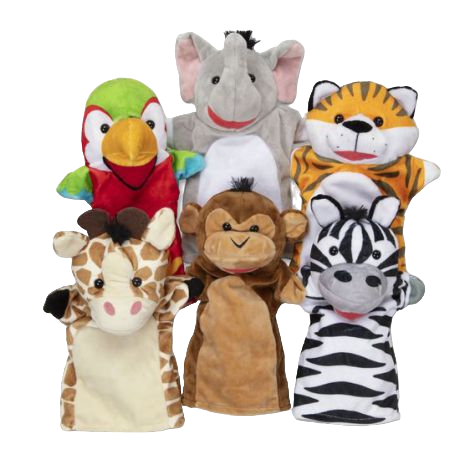 Set 6 Păpuși Safari Melissa & Doug | Jucărie Educativă