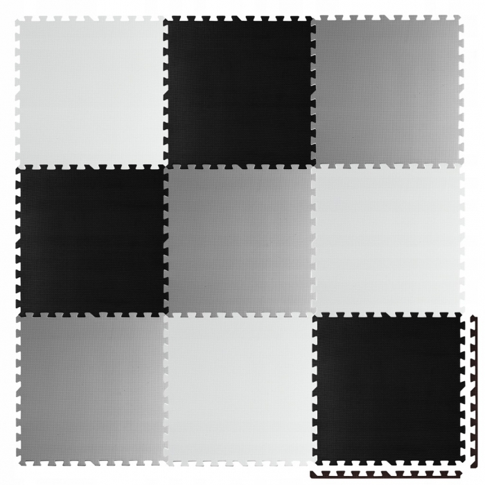 Saltea joaca Ricokids 180x180 cm Puzzle - imagine 3