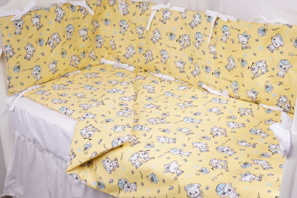 Set Lenjerie Confort Family 7 piese 100% Bumbac - imagine 2