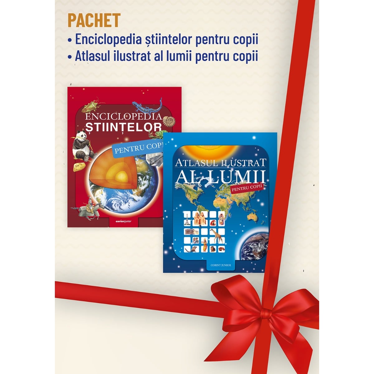 Pachet Enciclopedia Științelor și Atlasul Ilustrat - Corint