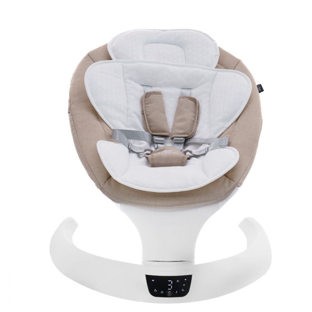 Leagan Electric AppeKids Bubble Beige, 5 Viteze - imagine 4