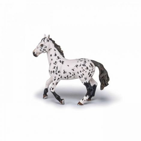 Papo Iapa Appaloosa Neagra Figurina Realista - imagine 2