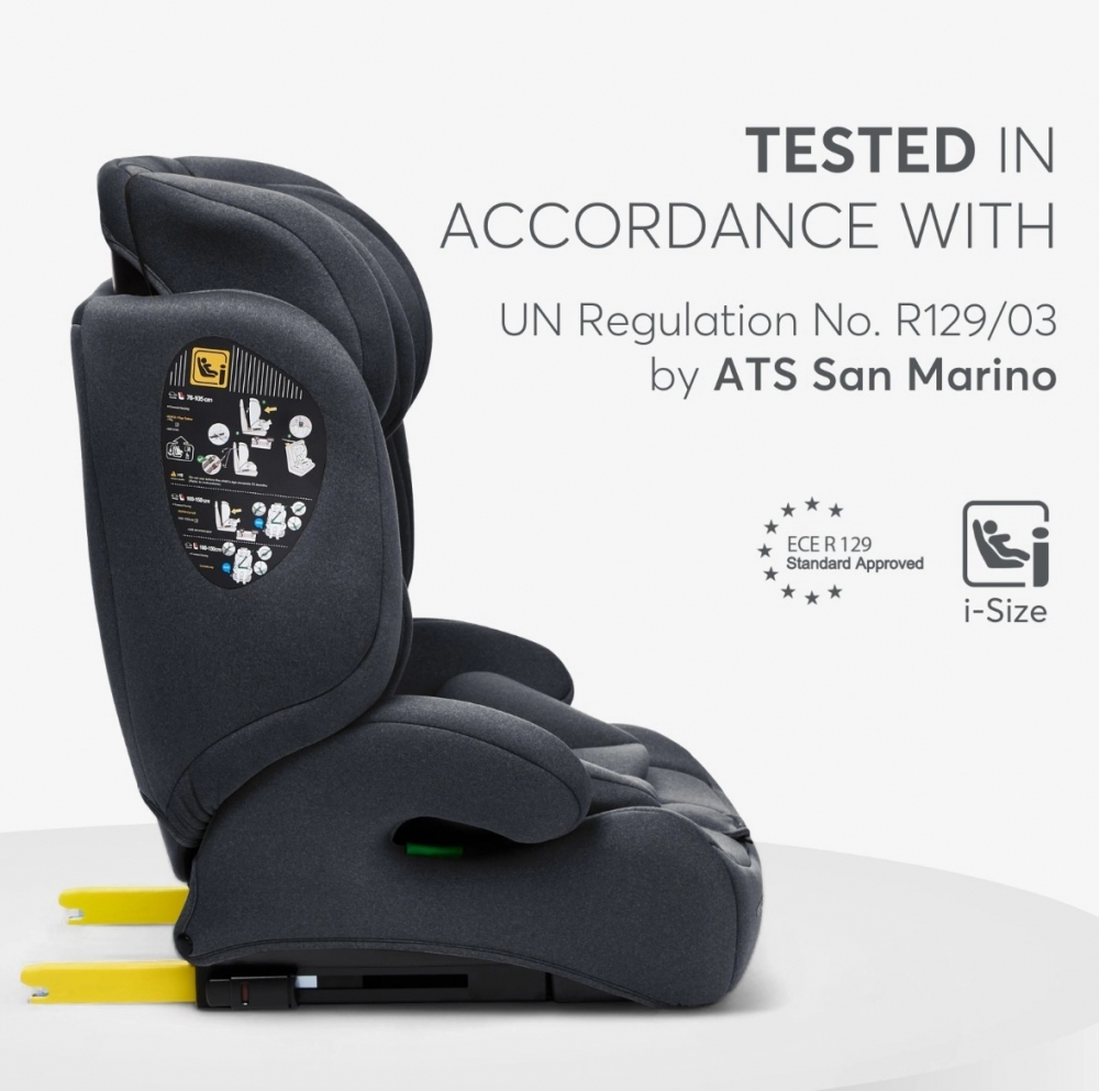 Scaun auto KikkaBoo i-Bronn i-SIZE ISOFIX