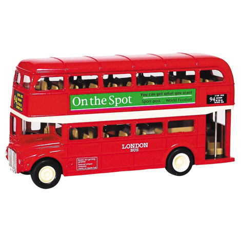 Autobuz Londonez Goki cu Motor de Tragere