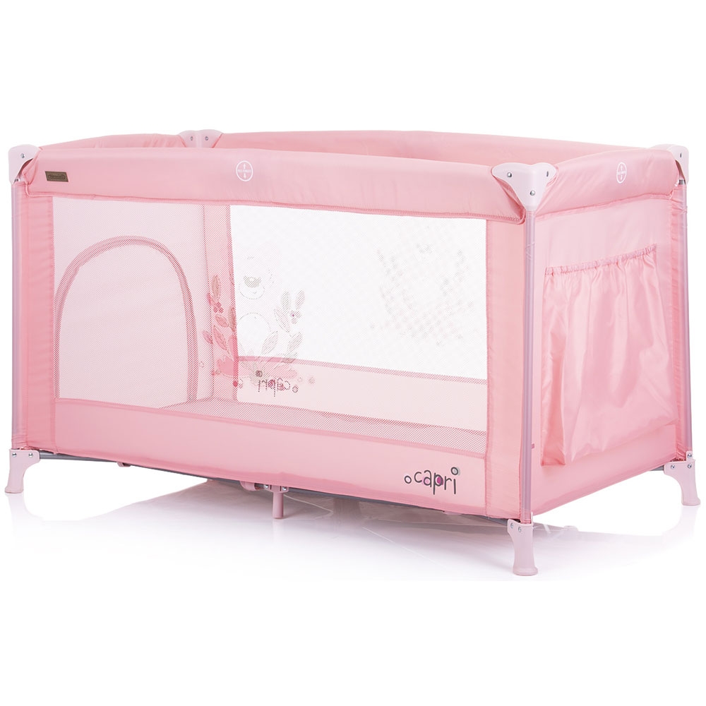 Pătuț pliabil Chipolino Capri Rose Water, 0-15kg