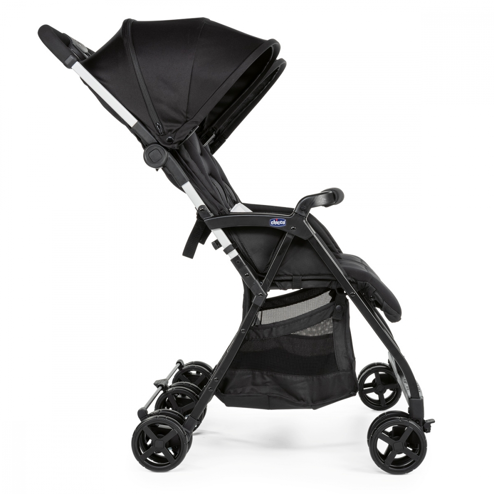 Carucior Gemeni Chicco Ohlala Black Night, Usor si Compact - imagine 6