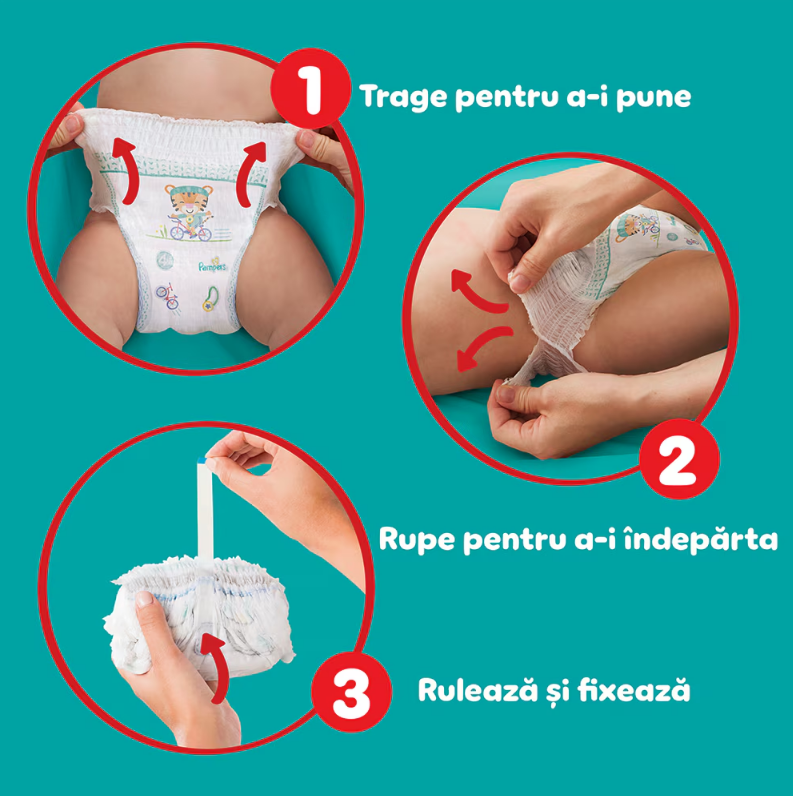 Pampers Pants Jumbo 8 19+kg, 32 buc | Anti-scurgeri - imagine 9