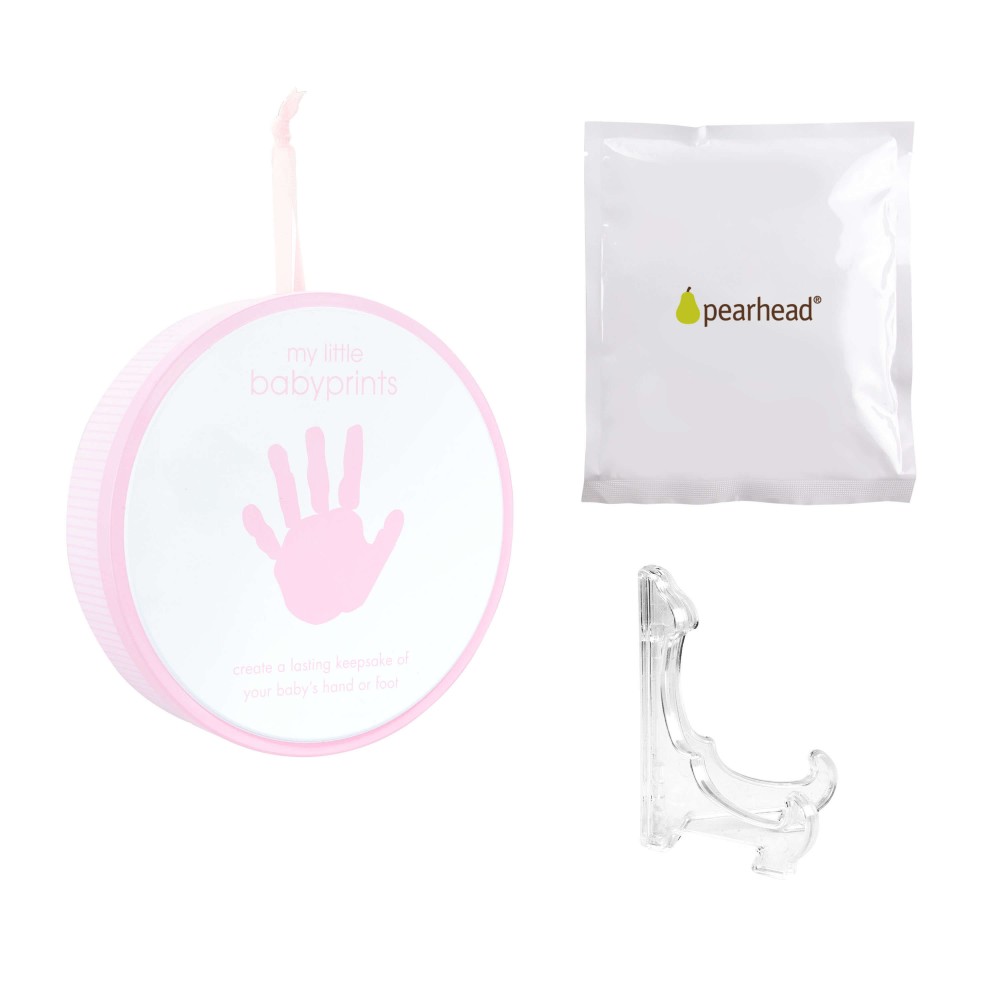 Kit Mulaj Mana Picior Bebe Pearhead Roz - imagine 2