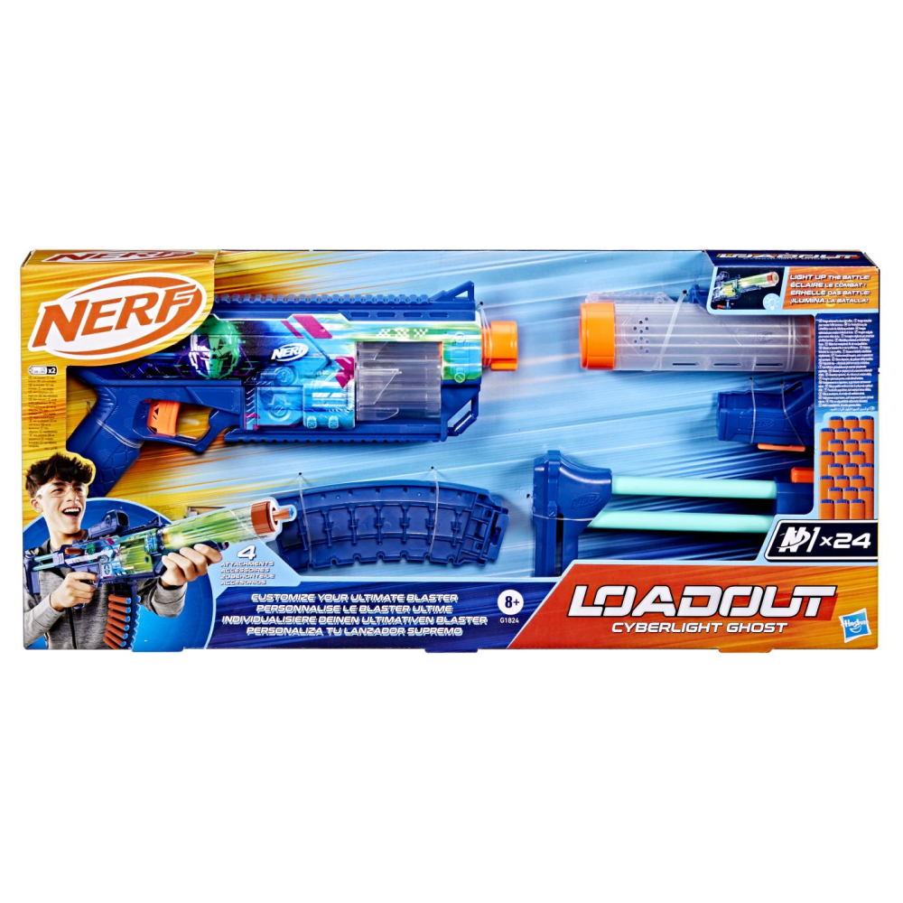 NERF Blaster Loadout Cyberlight Ghost LED