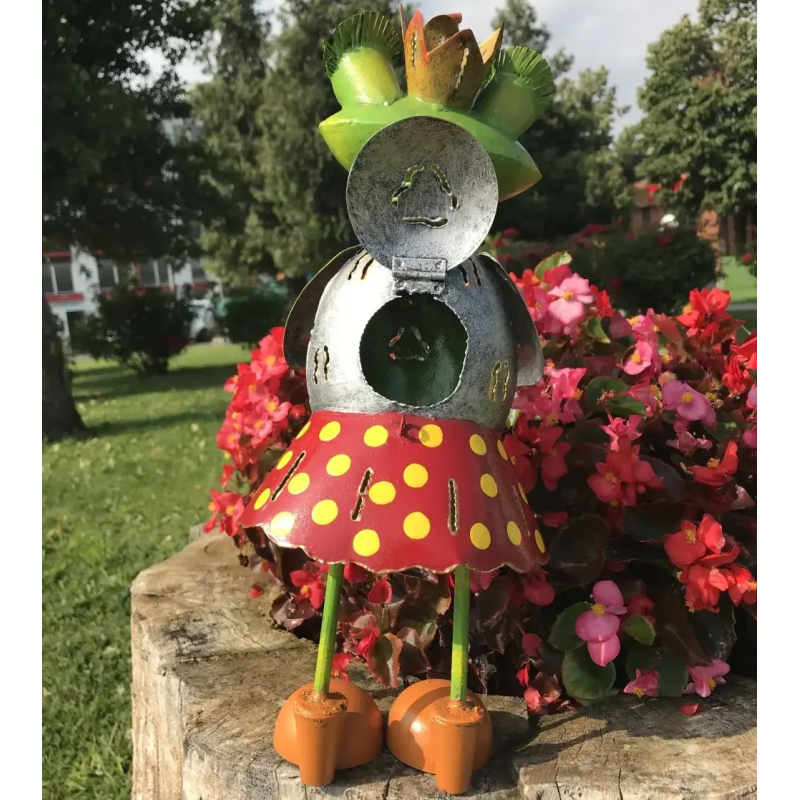 Broscută cu inimă - Decor grădină Diverse - imagine 2