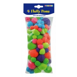 Pom-pom Neon 100 Playbox - Set Accesorii Decor