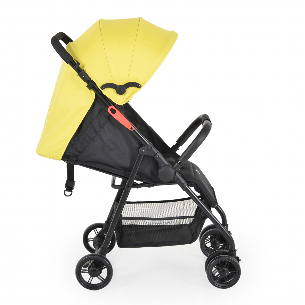 Carucior Sport Moni Capri Yellow, Reglabil - imagine 3