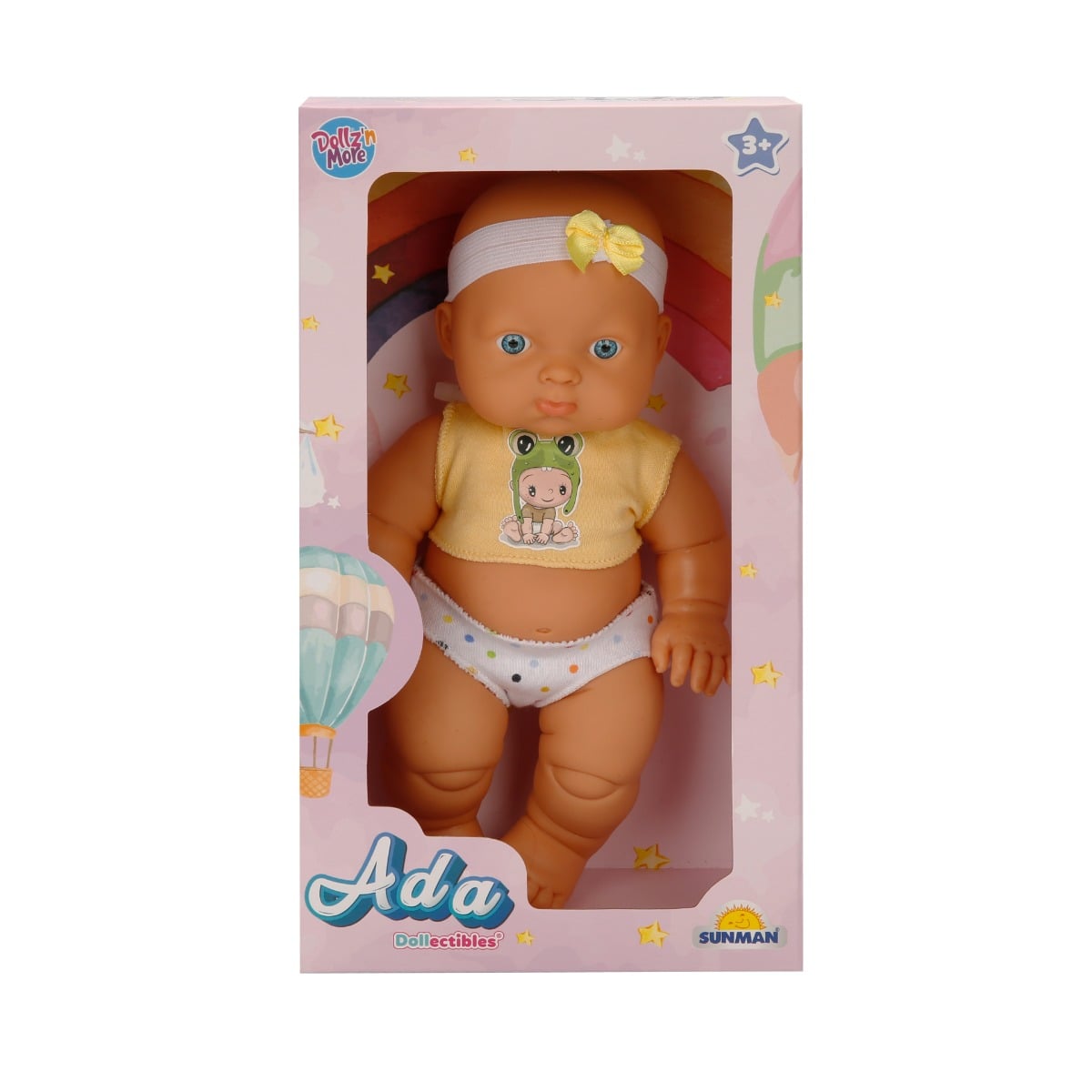 Papusa Bebelus Ada, Dollz n More, 23 cm