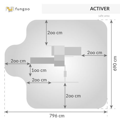 Complex Joacă 7in1 Fungoo Activer - Distracție Sigură - imagine 8