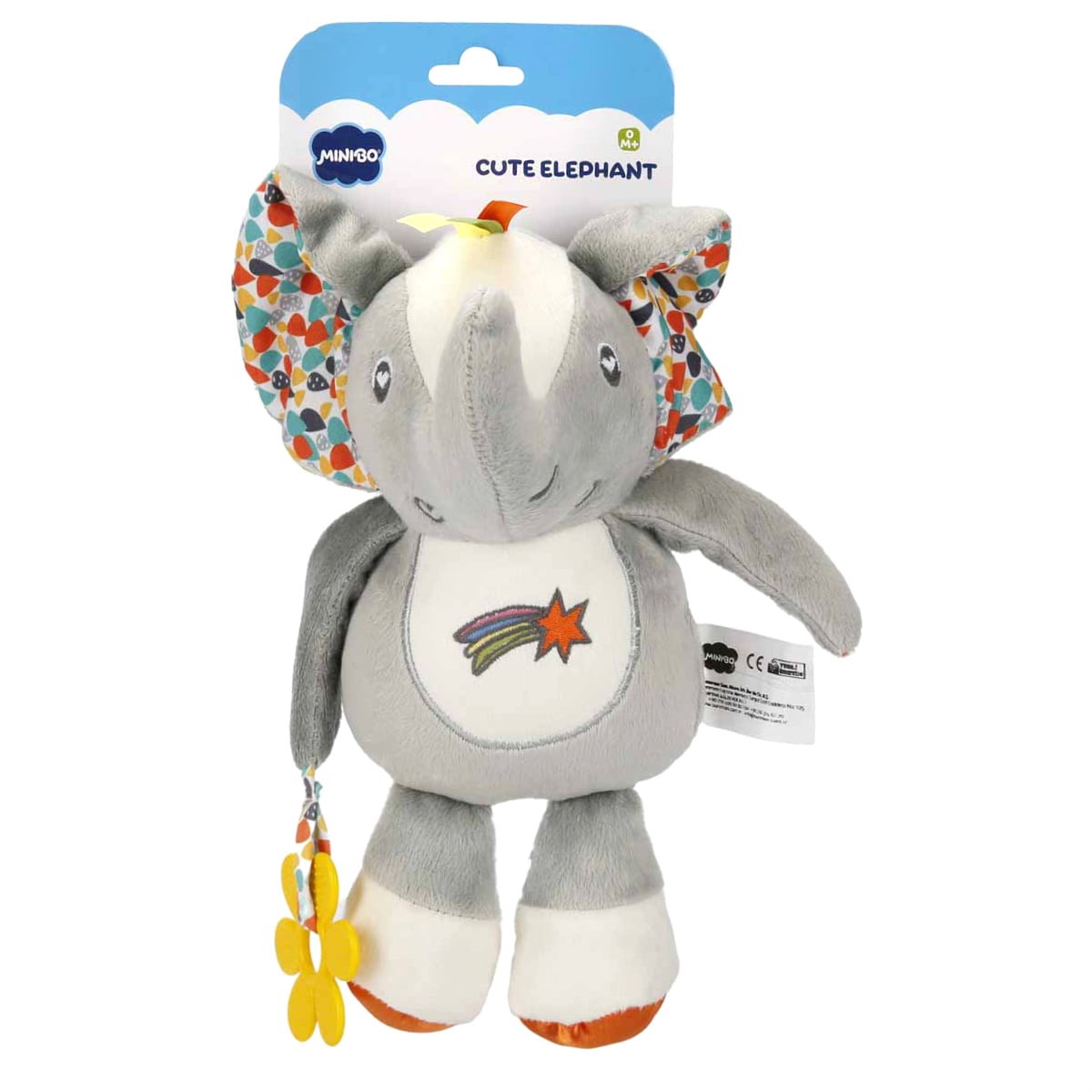 Jucărie Carucior Minibo Elefant cu Activități