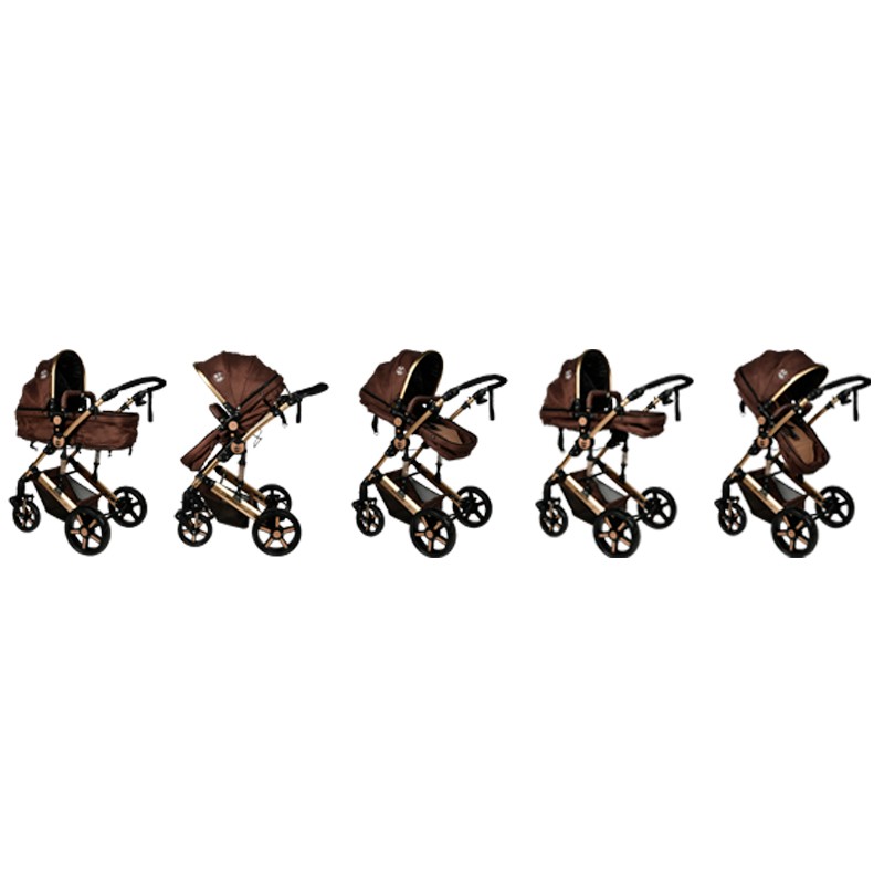 Carucior 2 in 1 Reversibil Buf Boof, 0-36 Luni - imagine 4