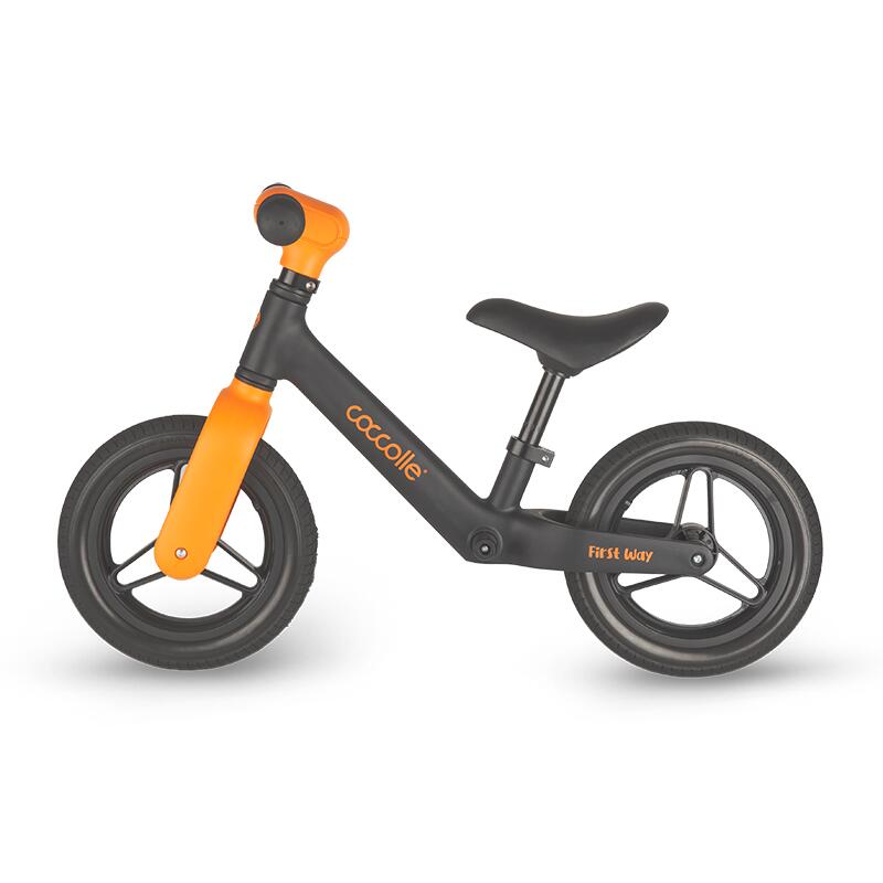 Bicicleta fara pedale Coccolle First Way Orange - imagine 5