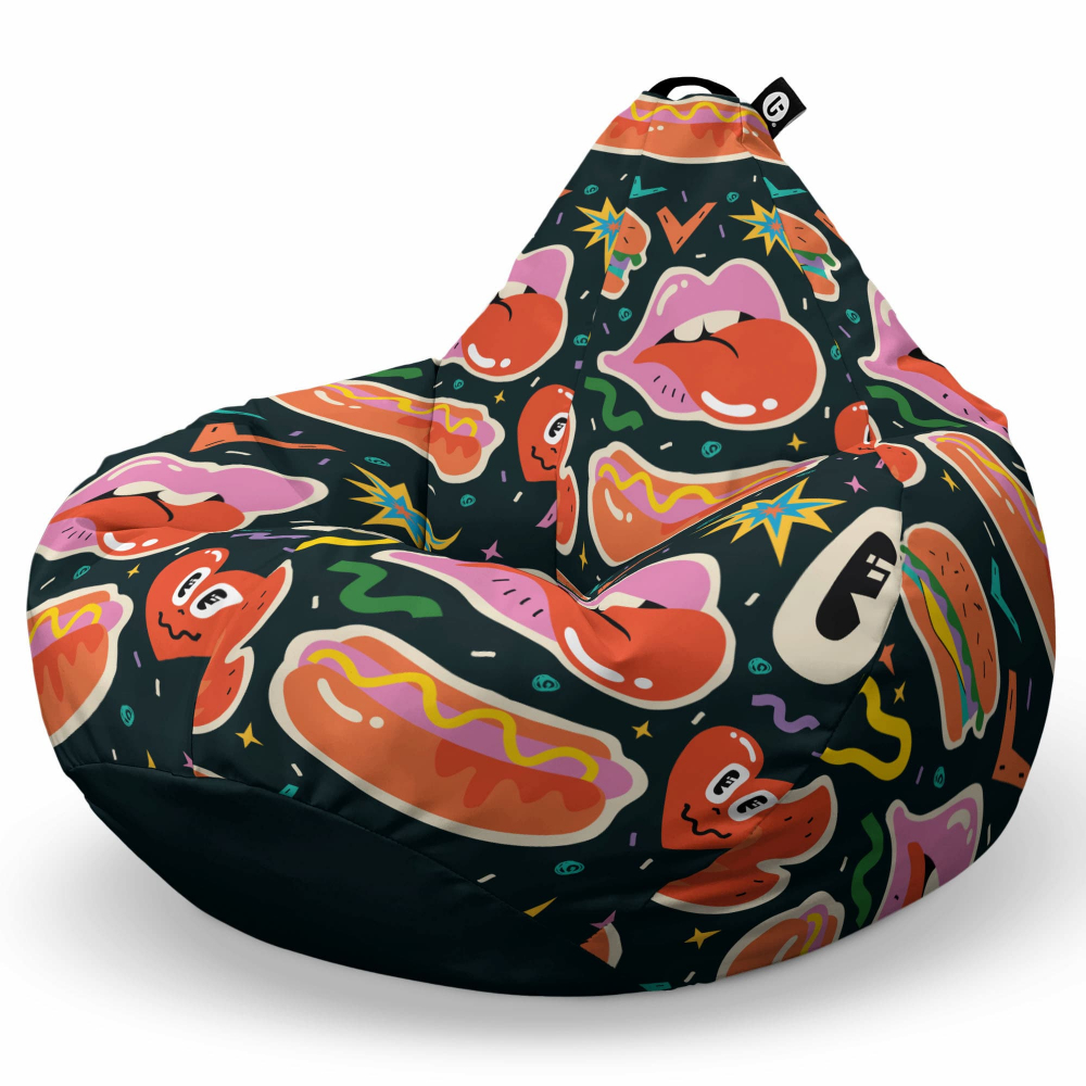 Fotoliu Puf Bean Bag Updeco Colaj - imagine 6