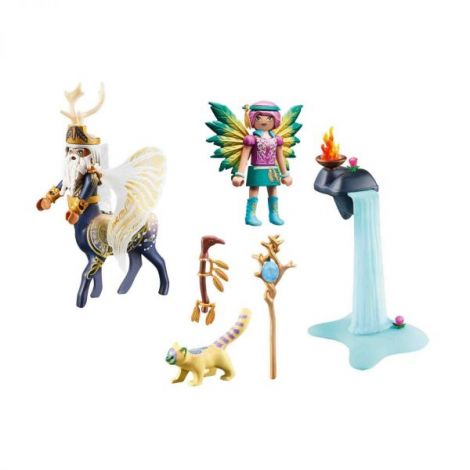 Playmobil Zână Hildi Cavaler cu Abțibilduri - imagine 2
