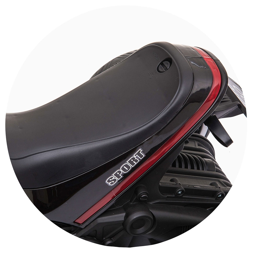 Motocicleta Chipolino Sport Max Black 6V - imagine 7