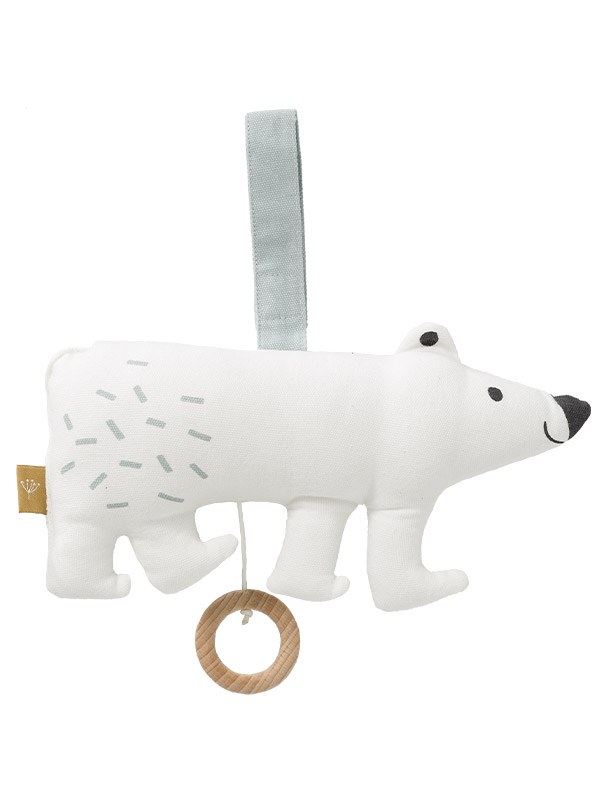 Jucărie Muzicală Bumbac Organic Fresk Urs Polar
