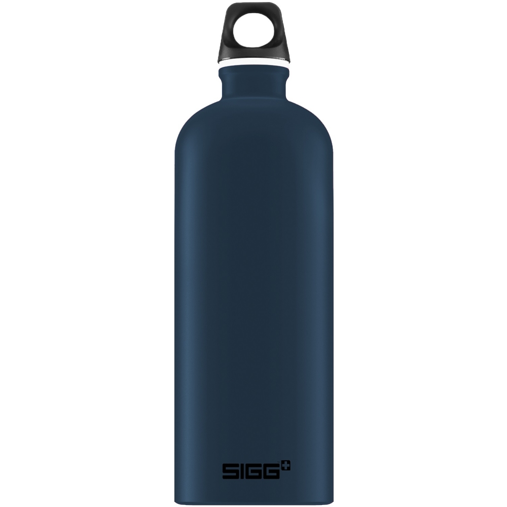 Bidon Aluminiu SIGG Traveller 1L, Dark Touch