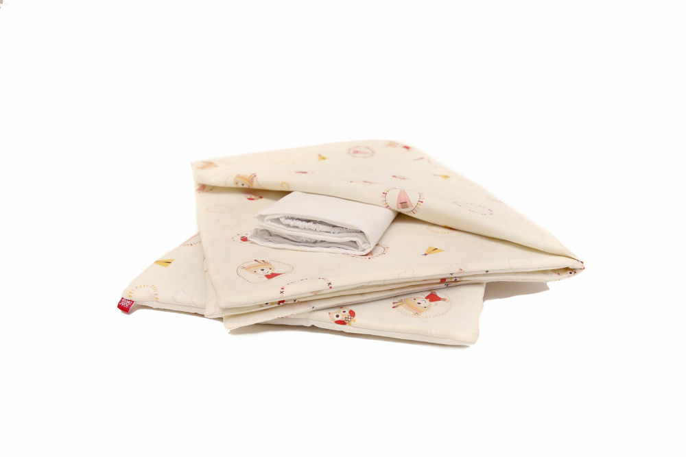 Lenjerie Pat Copii Mici Indieni | Bumbac Kids Decor