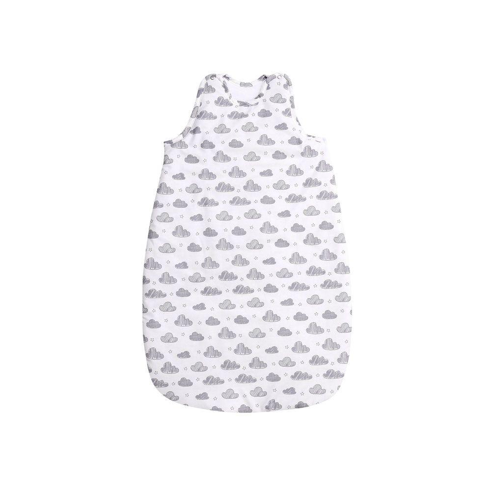 Sac Dormit Iarnă Bumbac Ranforce Clouds White - Lorelli