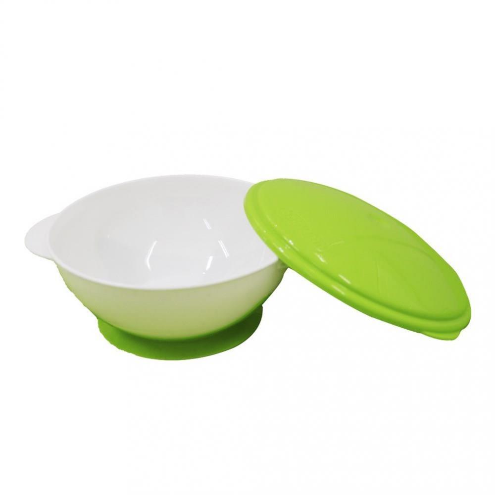 Castron cu ventuza BabyJem Green - imagine 2