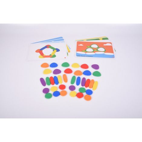 Edx Pietre Rainbow Junior 44buc - Joc Educativ - imagine 10