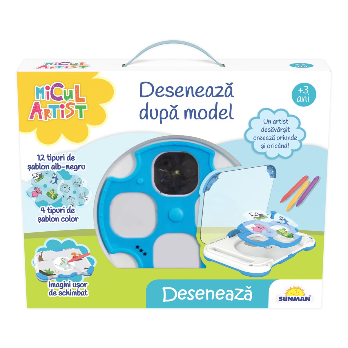 Set Creativ Micul Artist | Desenează După Model