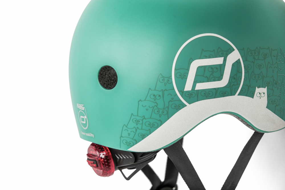 Casca Scoot and Ride cu LED Magnetic | 1 an+