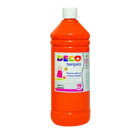 Tempera Cwr Portocaliu 1000ml, Sigura pentru Copii