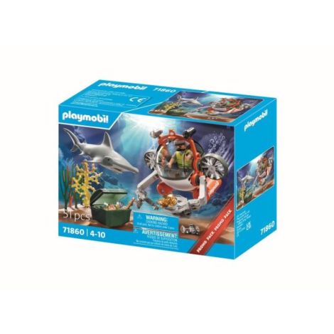 Playmobil Submarin Vânătoarea Comorii - imagine 3