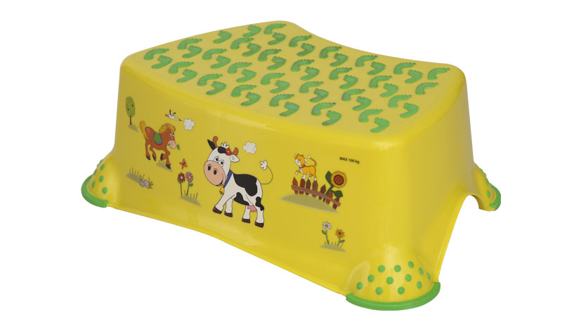 Înăltător Baie Antiderapant Lorelli Farm Green