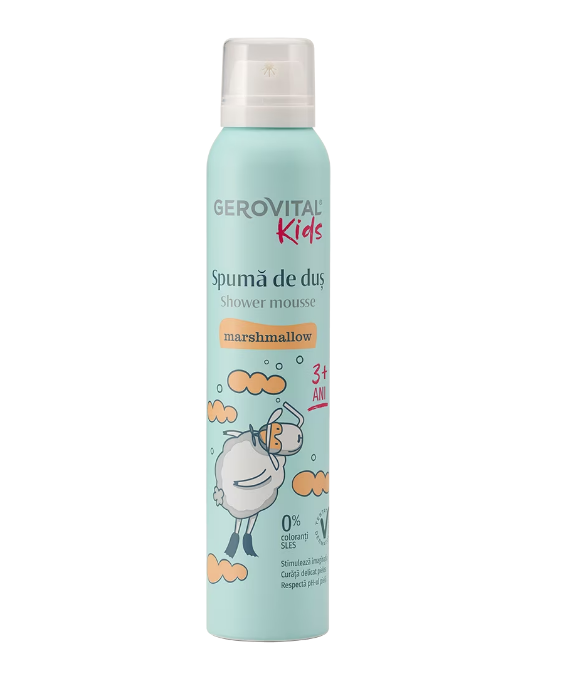 Spuma de dus Gerovital Kids Marshmallows 200 ml