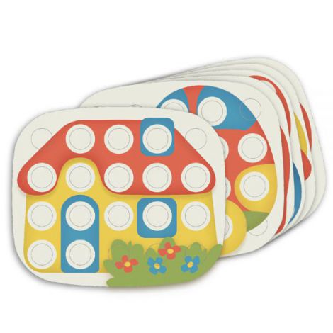 FantaColor Baby Bio Quercetti | Joc Mozaic 1-4 Ani - imagine 2