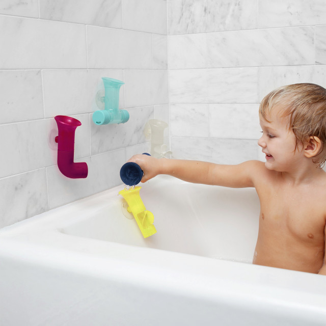 Jucărie Baie Boon Pipes Tuburi cu Ventuze