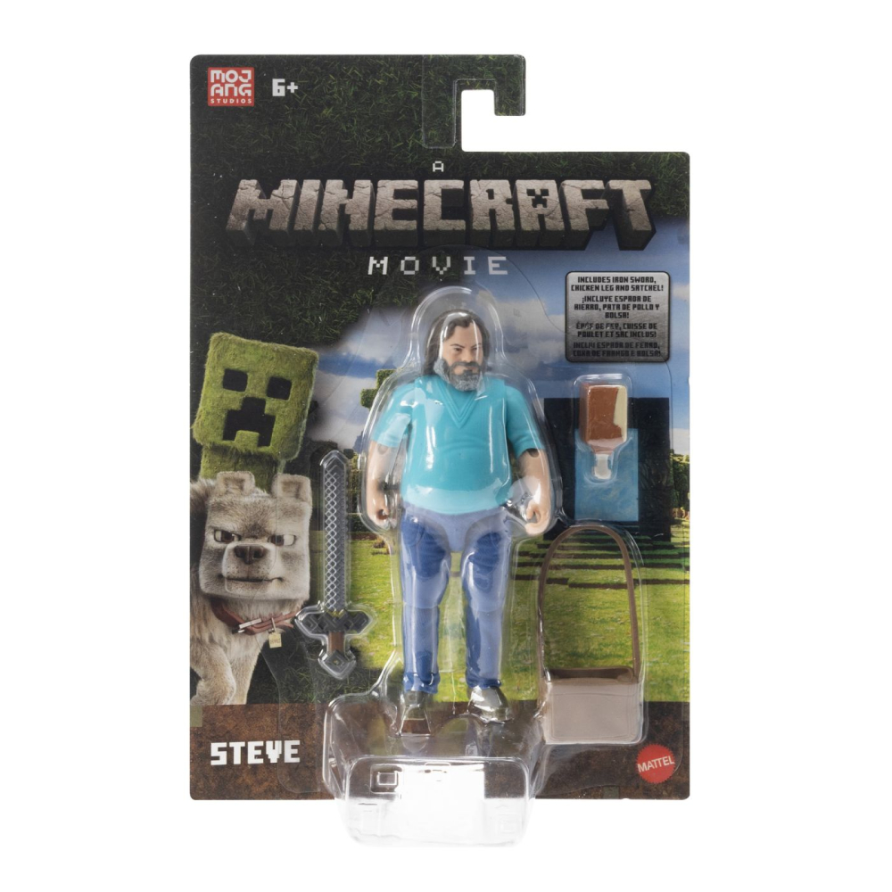 Set Steve Minecraft Mattel - Actiune si Aventura