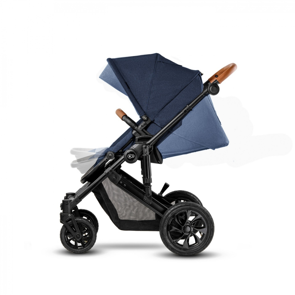 Carucior 3 in 1 Kinderkraft Prime Navy i-Size - imagine 8