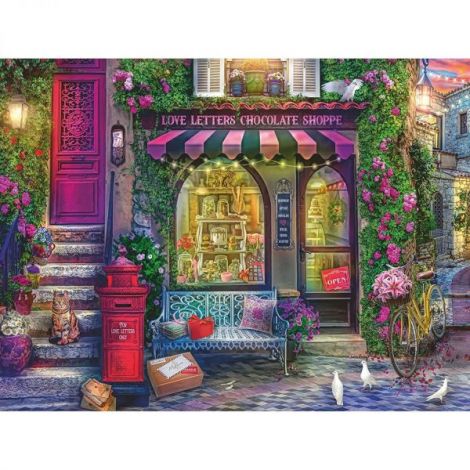 Puzzle Magazin Ciocolată Ravensburger 1500 piese
