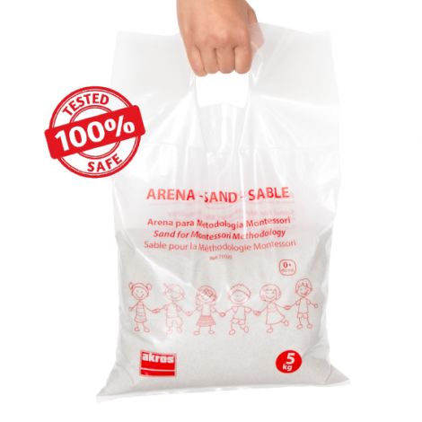 Nisip Montessori 5kg Akros | Activitati Creative