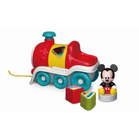 Clementoni Tren Mickey Sortat Forme Educativ - imagine 3