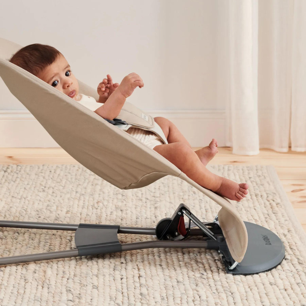 Balansoar BabyBjorn Balance Soft Khaki, Ergonomic - imagine 6