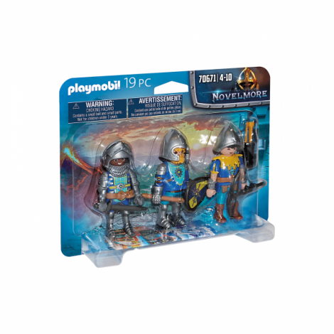 Set 3 Cavaleri Novelmore Playmobil 70671
