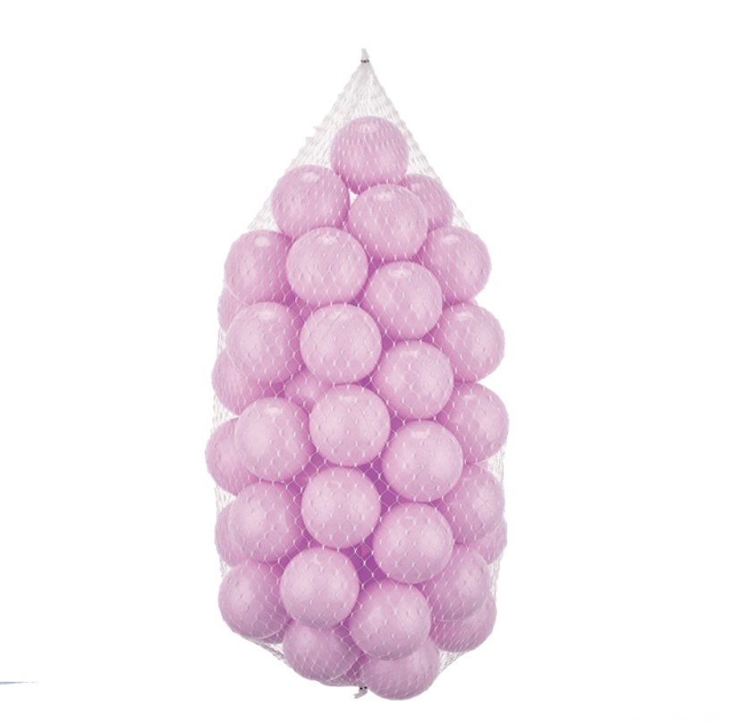 Set 500 Bile Plastic 7cm PlayCity Premium Pink