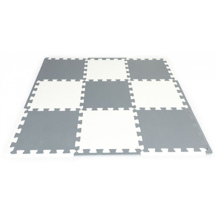 Salteluta Puzzle Ecotoys, 9 Elemente, Gri - imagine 3