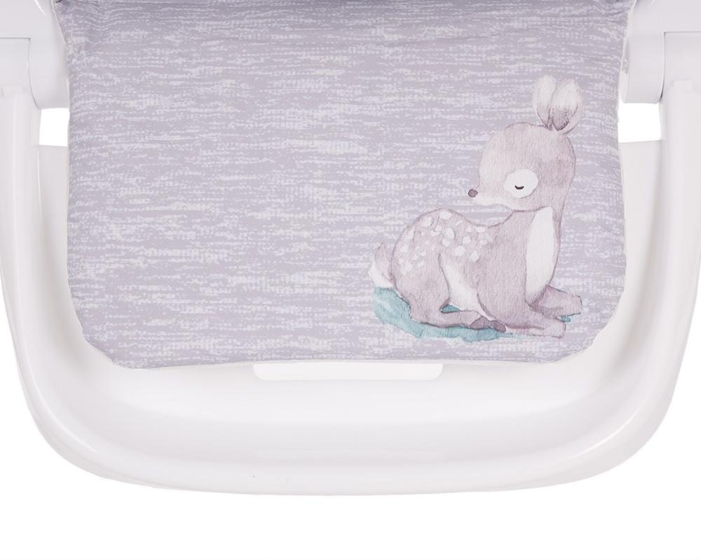 Scaun masa Kikkaboo Sweet Nature Grey Deer - imagine 7