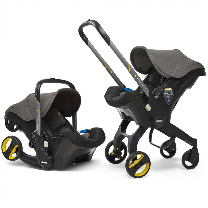 Scoica Auto Doona Grey Hound 2 in 1, Gri