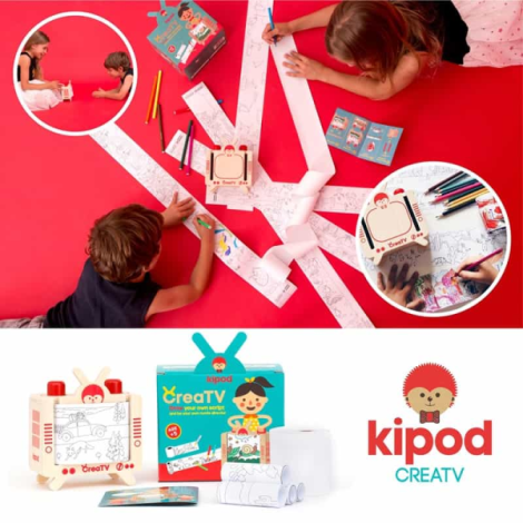 Crea TV Kipod | Set Creativ Benzi Desenate - imagine 8